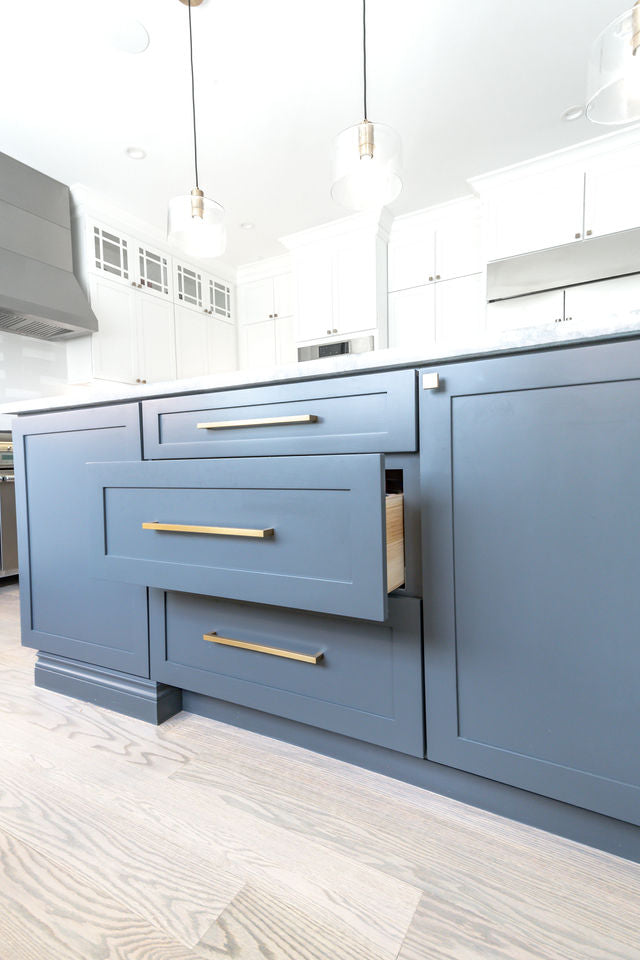 Kitchen storage features to consider.