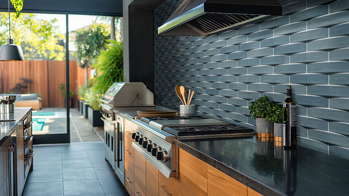 Backsplash personality.