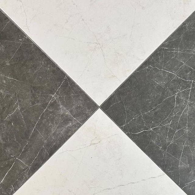 Black & white tile gets an update.