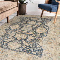 The Rug Corner Dalyn Bergama BE8 Navy  Bergama BE8 Navy