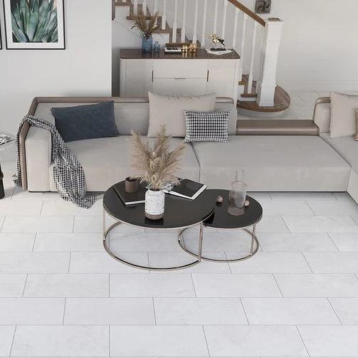 Worldwide Flooring Design Center Culver White Porcelain Culver White Porcelain EMSER Floors