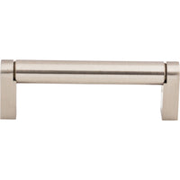 Worldwide Flooring Design Center Pennington Bar Pull 3 3/4 Inch (c-c) Brushed Satin Nickel Pennington Bar Pull 3 3/4 Inch (c-c) Brushed Satin Nickel Top Knobs Decorative Hardware