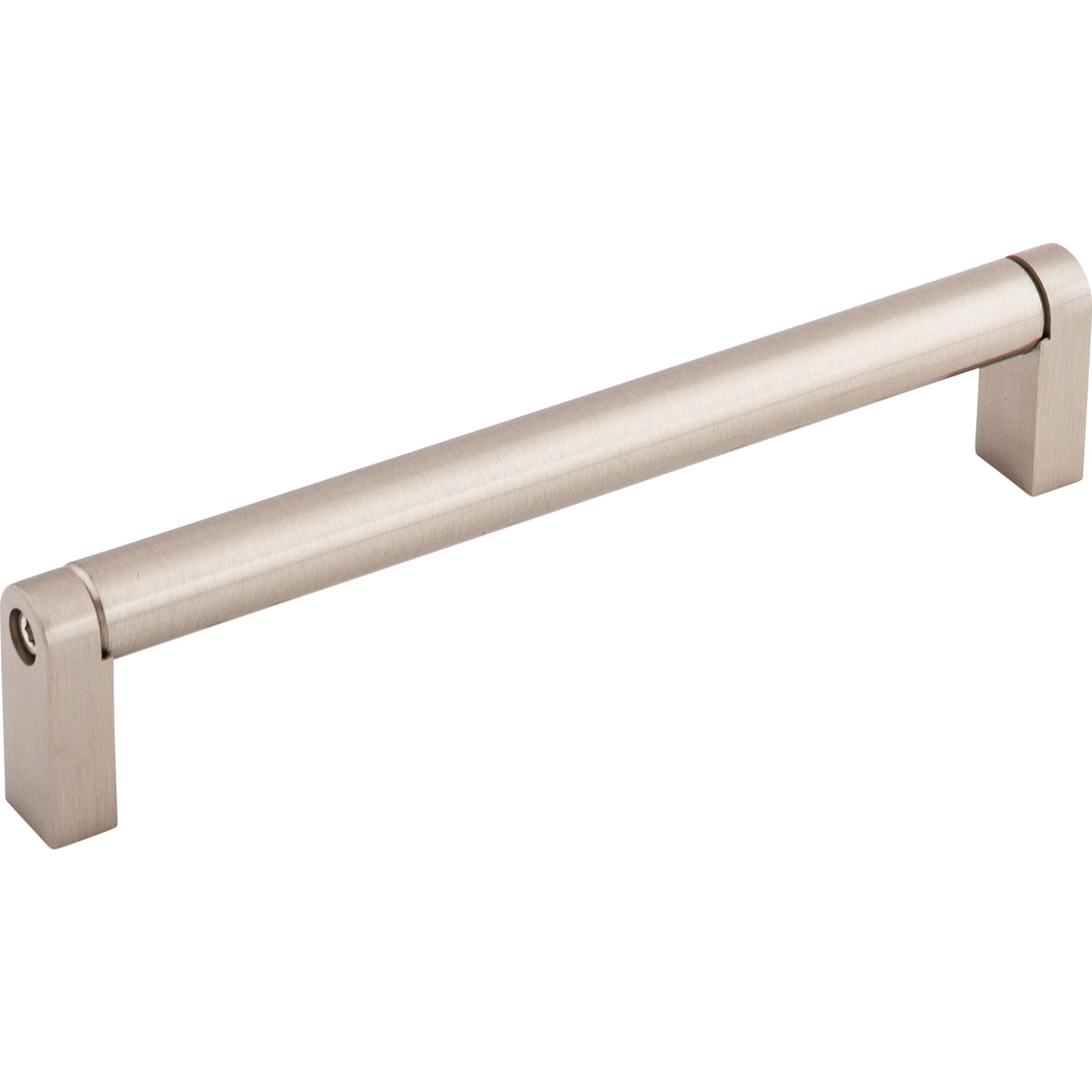 Worldwide Flooring Design Center Pennington Bar Pull 6 5/16 Inch (c-c) Brushed Satin Nickel Pennington Bar Pull 6 5/16 Inch (c-c) Brushed Satin Nickel Top Knobs Decorative Hardware