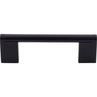 Worldwide Flooring Design Center Princetonian Bar Pull 3 3/4 Inch (c-c) Flat Black Princetonian Bar Pull 3 3/4 Inch (c-c) Flat Black Top Knobs Decorative Hardware