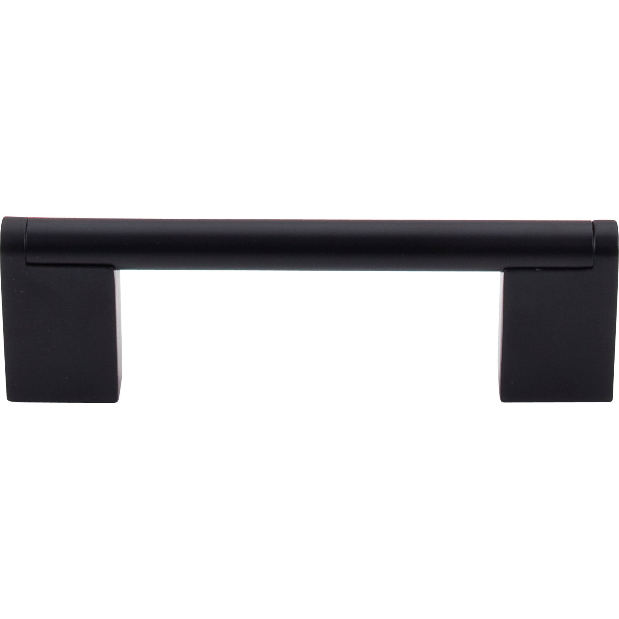 Worldwide Flooring Design Center Princetonian Bar Pull 3 3/4 Inch (c-c) Flat Black Princetonian Bar Pull 3 3/4 Inch (c-c) Flat Black Top Knobs Decorative Hardware