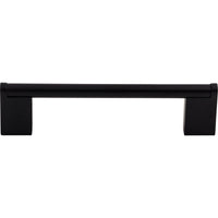 Worldwide Flooring Design Center Princetonian Bar Pull 5 1/16 Inch (c-c) Flat Black Princetonian Bar Pull 5 1/16 Inch (c-c) Flat Black Top Knobs Decorative Hardware