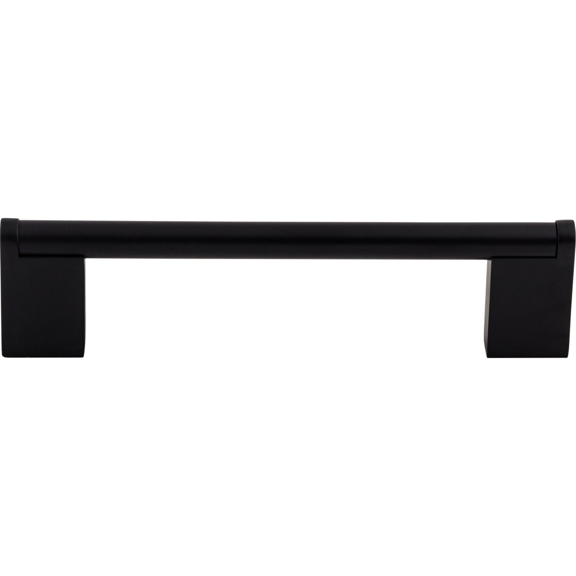 Worldwide Flooring Design Center Princetonian Bar Pull 5 1/16 Inch (c-c) Flat Black Princetonian Bar Pull 5 1/16 Inch (c-c) Flat Black Top Knobs Decorative Hardware