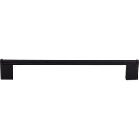 Worldwide Flooring Design Center Princetonian Bar Pull 8 13/16 Inch (c-c) Flat Black Princetonian Bar Pull 8 13/16 Inch (c-c) Flat Black Top Knobs Decorative Hardware