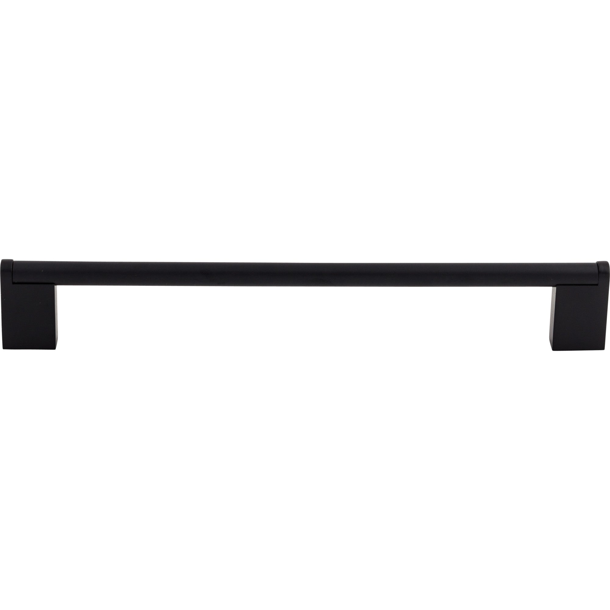 Worldwide Flooring Design Center Princetonian Bar Pull 8 13/16 Inch (c-c) Flat Black Princetonian Bar Pull 8 13/16 Inch (c-c) Flat Black Top Knobs Decorative Hardware