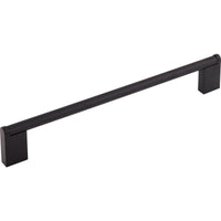 Worldwide Flooring Design Center Princetonian Bar Pull 8 13/16 Inch (c-c) Flat Black Princetonian Bar Pull 8 13/16 Inch (c-c) Flat Black Top Knobs Decorative Hardware