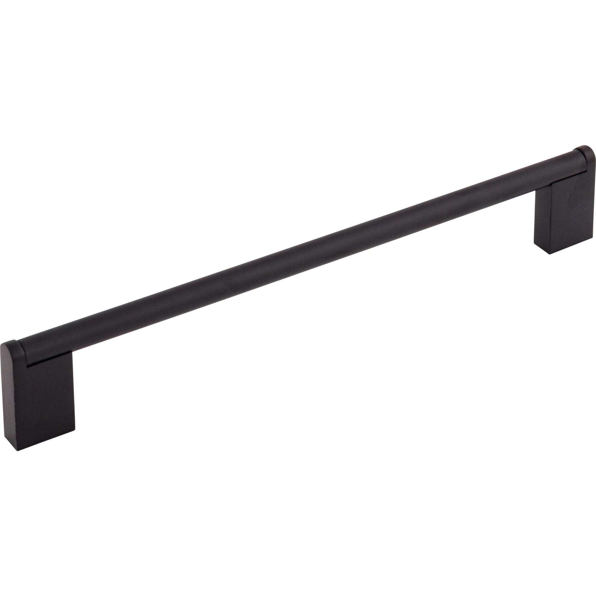 Worldwide Flooring Design Center Princetonian Bar Pull 8 13/16 Inch (c-c) Flat Black Princetonian Bar Pull 8 13/16 Inch (c-c) Flat Black Top Knobs Decorative Hardware