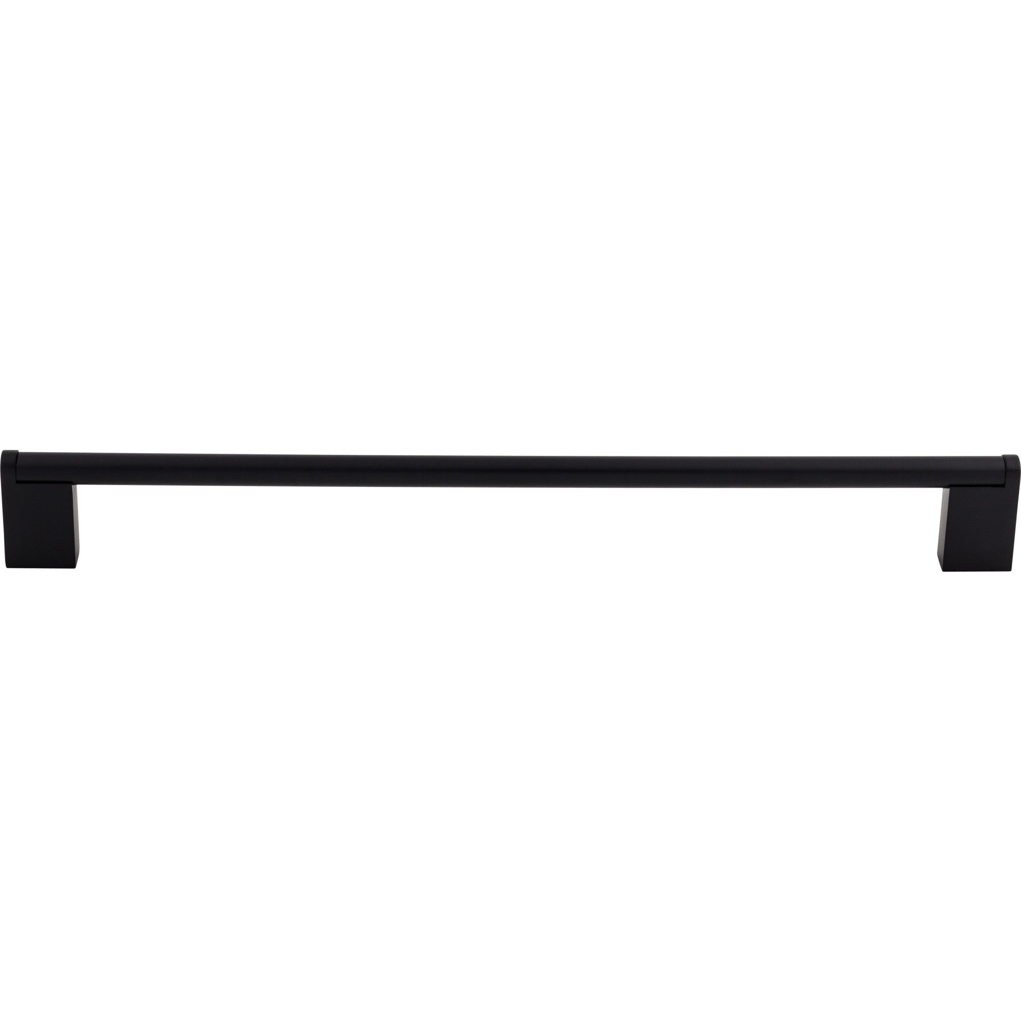Worldwide Flooring Design Center Princetonian Bar Pull 18 7/8 Inch (c-c) Flat Black Princetonian Bar Pull 18 7/8 Inch (c-c) Flat Black Top Knobs Decorative Hardware