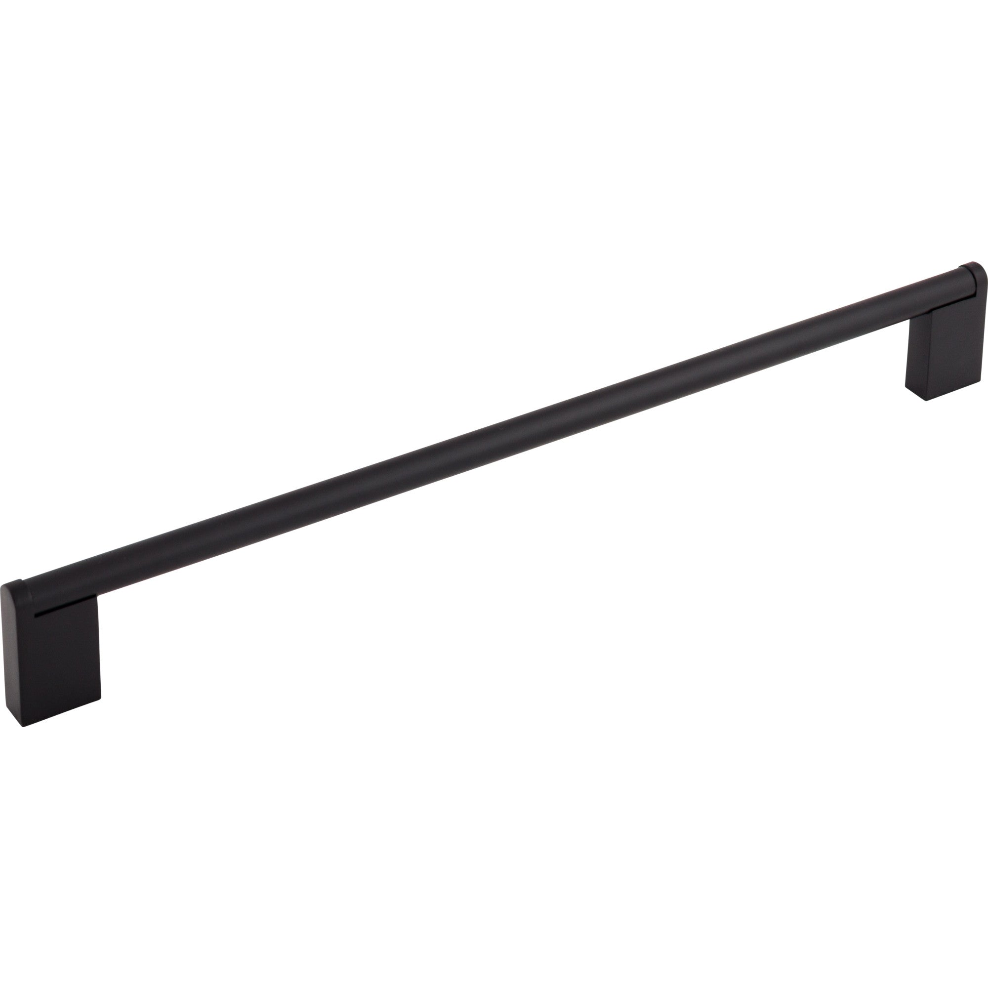 Worldwide Flooring Design Center Princetonian Bar Pull 18 7/8 Inch (c-c) Flat Black Princetonian Bar Pull 18 7/8 Inch (c-c) Flat Black Top Knobs Decorative Hardware