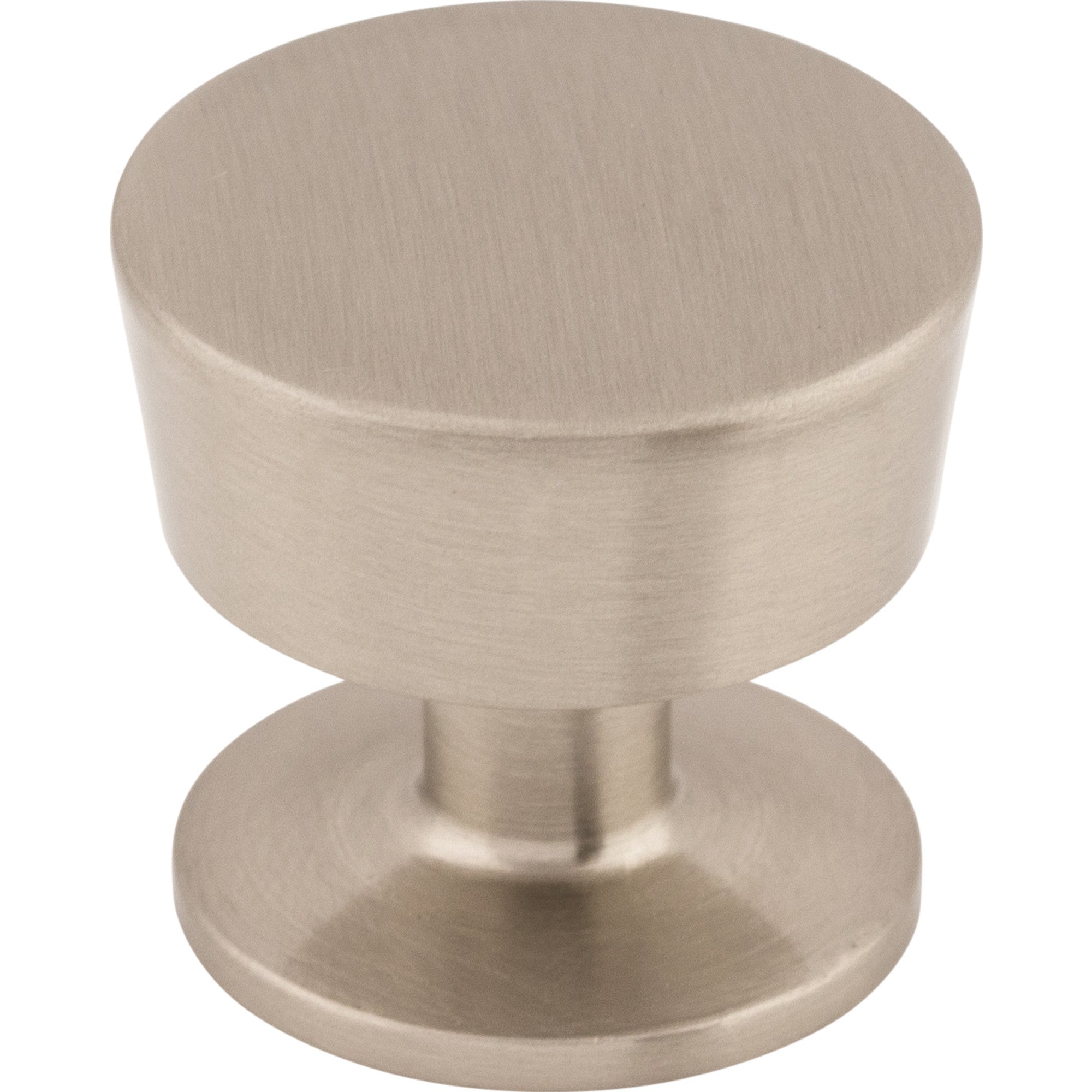 Worldwide Flooring Design Center Essex Knob 1 3/16 Inch Brushed Satin Nickel Essex Knob 1 3/16 Inch Brushed Satin Nickel Top Knobs Decorative Hardware