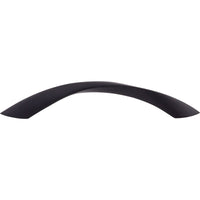 Worldwide Flooring Design Center Twist Pull 5 1/16 Inch (c-c) Flat Black Twist Pull 5 1/16 Inch (c-c) Flat Black Top Knobs Decorative Hardware