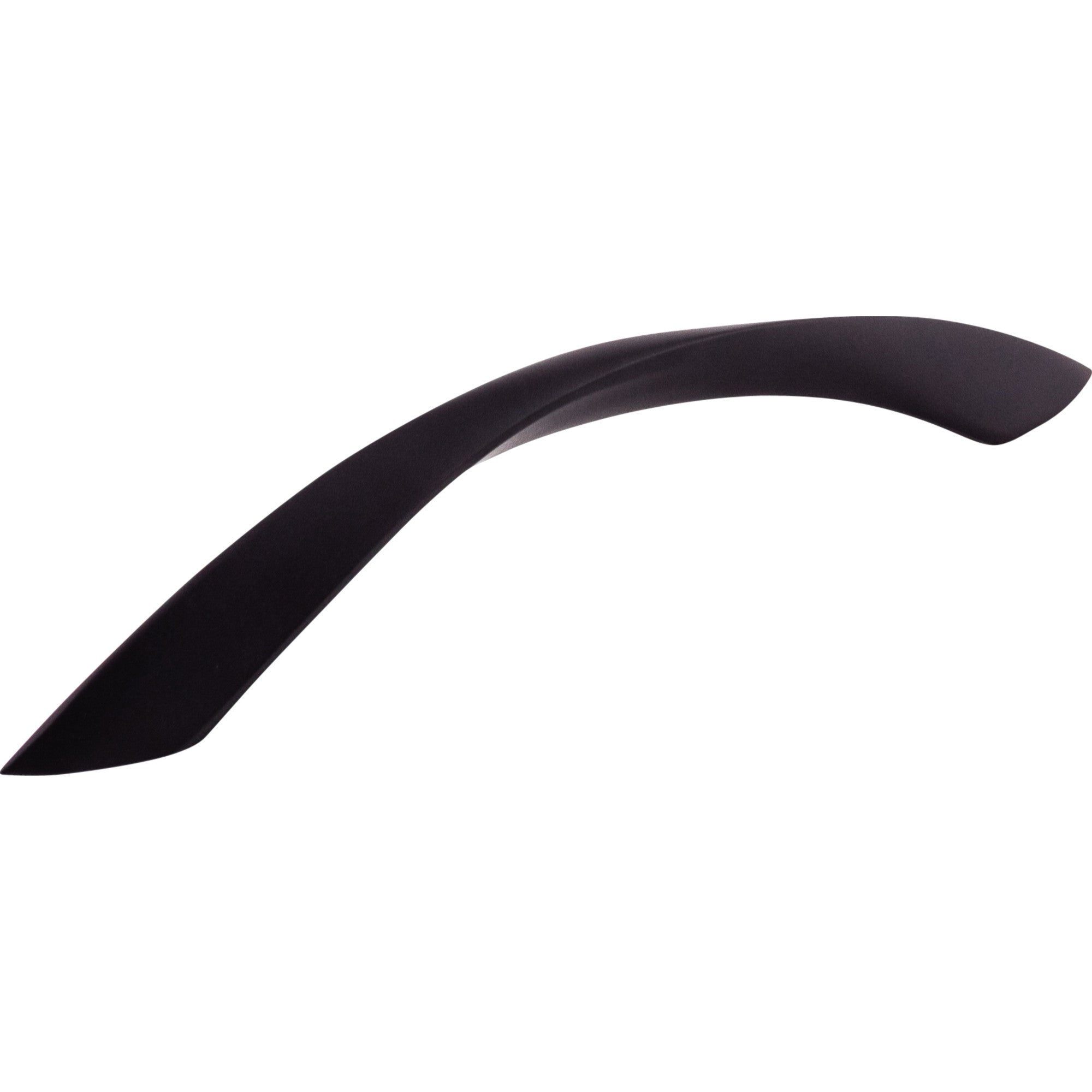 Worldwide Flooring Design Center Twist Pull 5 1/16 Inch (c-c) Flat Black Twist Pull 5 1/16 Inch (c-c) Flat Black Top Knobs Decorative Hardware