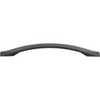 Worldwide Flooring Design Center Crest Pull 6 1/4 Inch (c-c) Flat Black Crest Pull 6 1/4 Inch (c-c) Flat Black Top Knobs Decorative Hardware