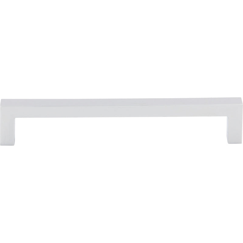 Square Bar Pull 6 5/16 Inch (c-c) Polished Chrome