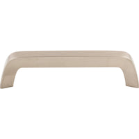 Worldwide Flooring Design Center Tapered Bar Pull 5 1/16 Inch (c-c) Brushed Satin Nickel Tapered Bar Pull 5 1/16 Inch (c-c) Brushed Satin Nickel Top Knobs Decorative Hardware