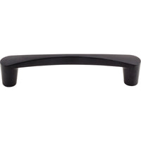 Worldwide Flooring Design Center Infinity Bar Pull 5 1/16 Inch (c-c) Flat Black Infinity Bar Pull 5 1/16 Inch (c-c) Flat Black Top Knobs Decorative Hardware