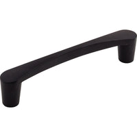 Worldwide Flooring Design Center Infinity Bar Pull 5 1/16 Inch (c-c) Flat Black Infinity Bar Pull 5 1/16 Inch (c-c) Flat Black Top Knobs Decorative Hardware
