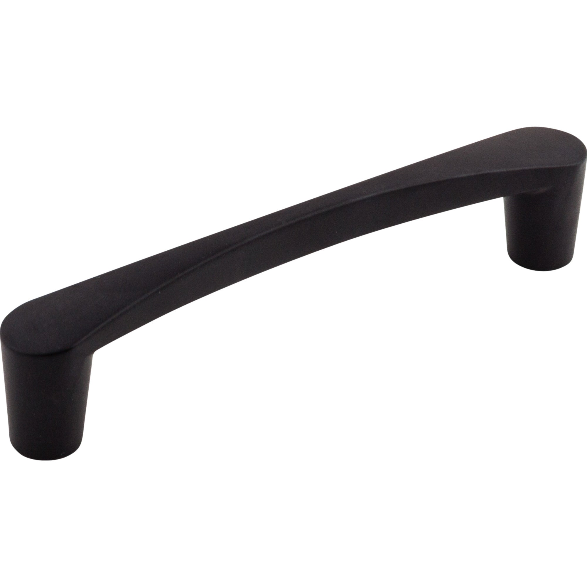Worldwide Flooring Design Center Infinity Bar Pull 5 1/16 Inch (c-c) Flat Black Infinity Bar Pull 5 1/16 Inch (c-c) Flat Black Top Knobs Decorative Hardware