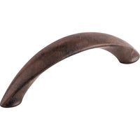 Worldwide Flooring Design Center Arc Pull 3 Inch (c-c) Patina Rouge Arc Pull 3 Inch (c-c) Patina Rouge Top Knobs Decorative Hardware