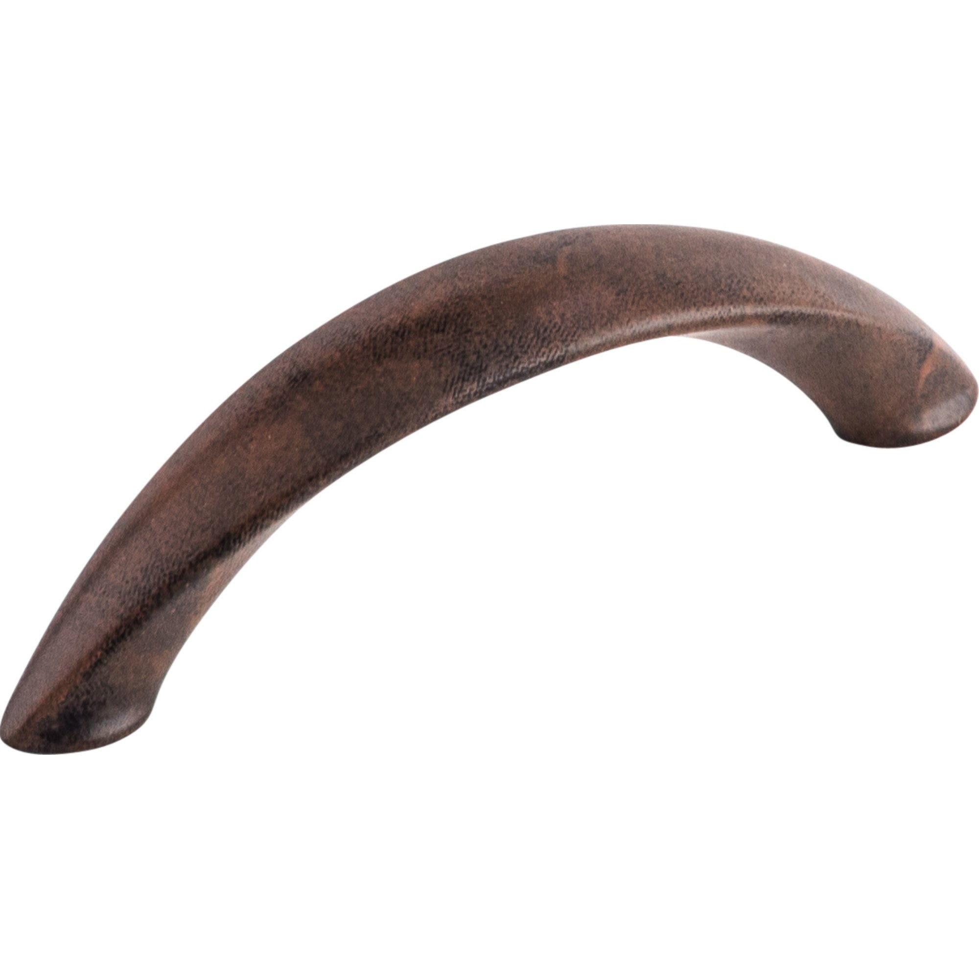 Worldwide Flooring Design Center Arc Pull 3 Inch (c-c) Patina Rouge Arc Pull 3 Inch (c-c) Patina Rouge Top Knobs Decorative Hardware