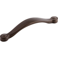 Worldwide Flooring Design Center Saddle Pull 5 1/16 Inch (c-c) Oil Rubbed Bronze Saddle Pull 5 1/16 Inch (c-c) Oil Rubbed Bronze Top Knobs Decorative Hardware