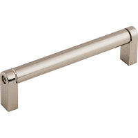 Worldwide Flooring Design Center Pennington Bar Pull 5 1/16 Inch (c-c) Polished Nickel Pennington Bar Pull 5 1/16 Inch (c-c) Polished Nickel Top Knobs Decorative Hardware