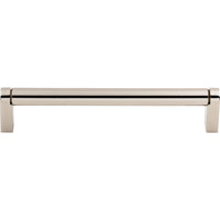 Worldwide Flooring Design Center Pennington Bar Pull 6 5/16 Inch (c-c) Polished Nickel Pennington Bar Pull 6 5/16 Inch (c-c) Polished Nickel Top Knobs Decorative Hardware