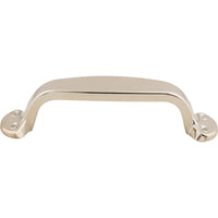 Worldwide Flooring Design Center Trunk Pull 3 3/4 Inch (c-c) Polished Nickel Trunk Pull 3 3/4 Inch (c-c) Polished Nickel Top Knobs Decorative Hardware