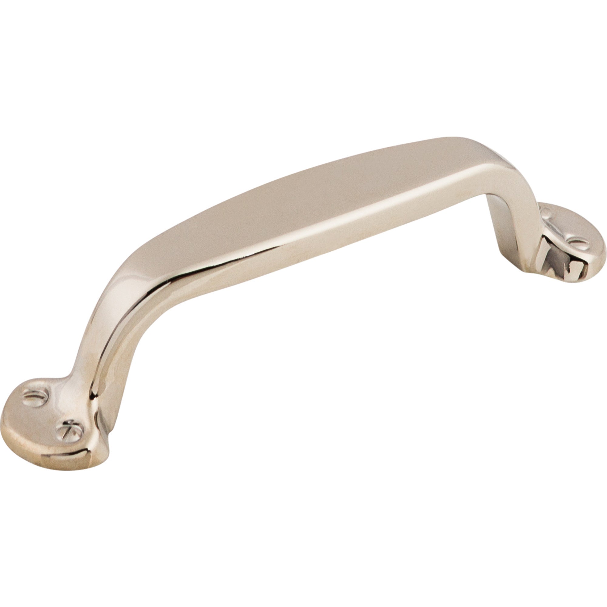 Worldwide Flooring Design Center Trunk Pull 3 3/4 Inch (c-c) Polished Nickel Trunk Pull 3 3/4 Inch (c-c) Polished Nickel Top Knobs Decorative Hardware