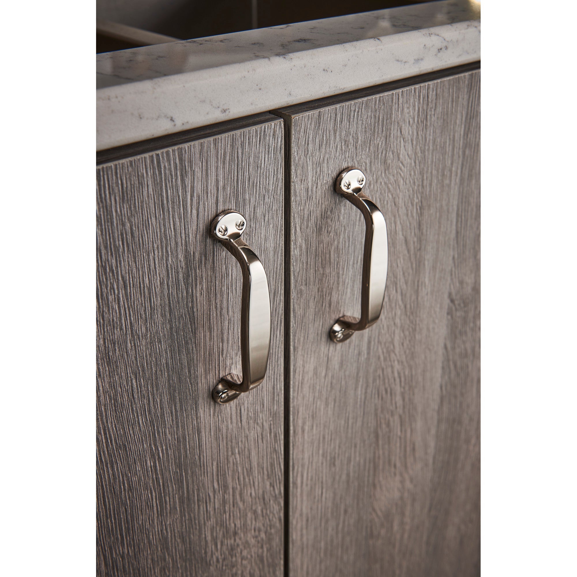 Worldwide Flooring Design Center Trunk Pull 3 3/4 Inch (c-c) Polished Nickel Trunk Pull 3 3/4 Inch (c-c) Polished Nickel Top Knobs Decorative Hardware