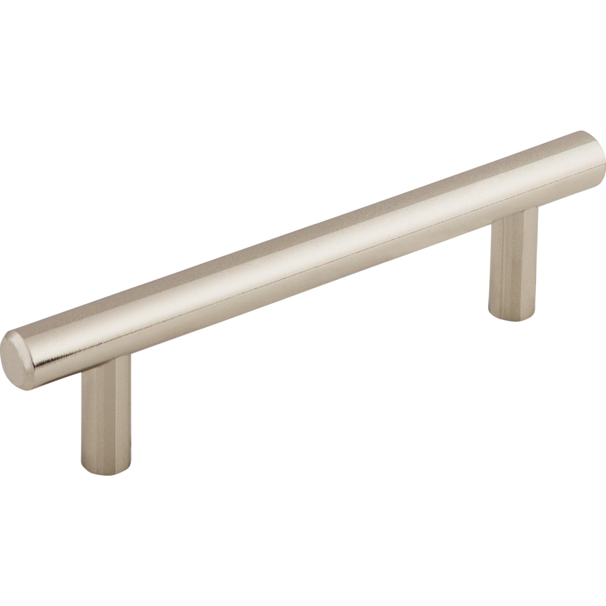 Worldwide Flooring Design Center Hopewell Bar Pull 3 3/4 Inch (c-c) Polished Nickel Hopewell Bar Pull 3 3/4 Inch (c-c) Polished Nickel Top Knobs Decorative Hardware