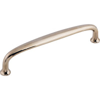 Worldwide Flooring Design Center Charlotte Pull 6 Inch (c-c) Polished Nickel Charlotte Pull 6 Inch (c-c) Polished Nickel Top Knobs Decorative Hardware