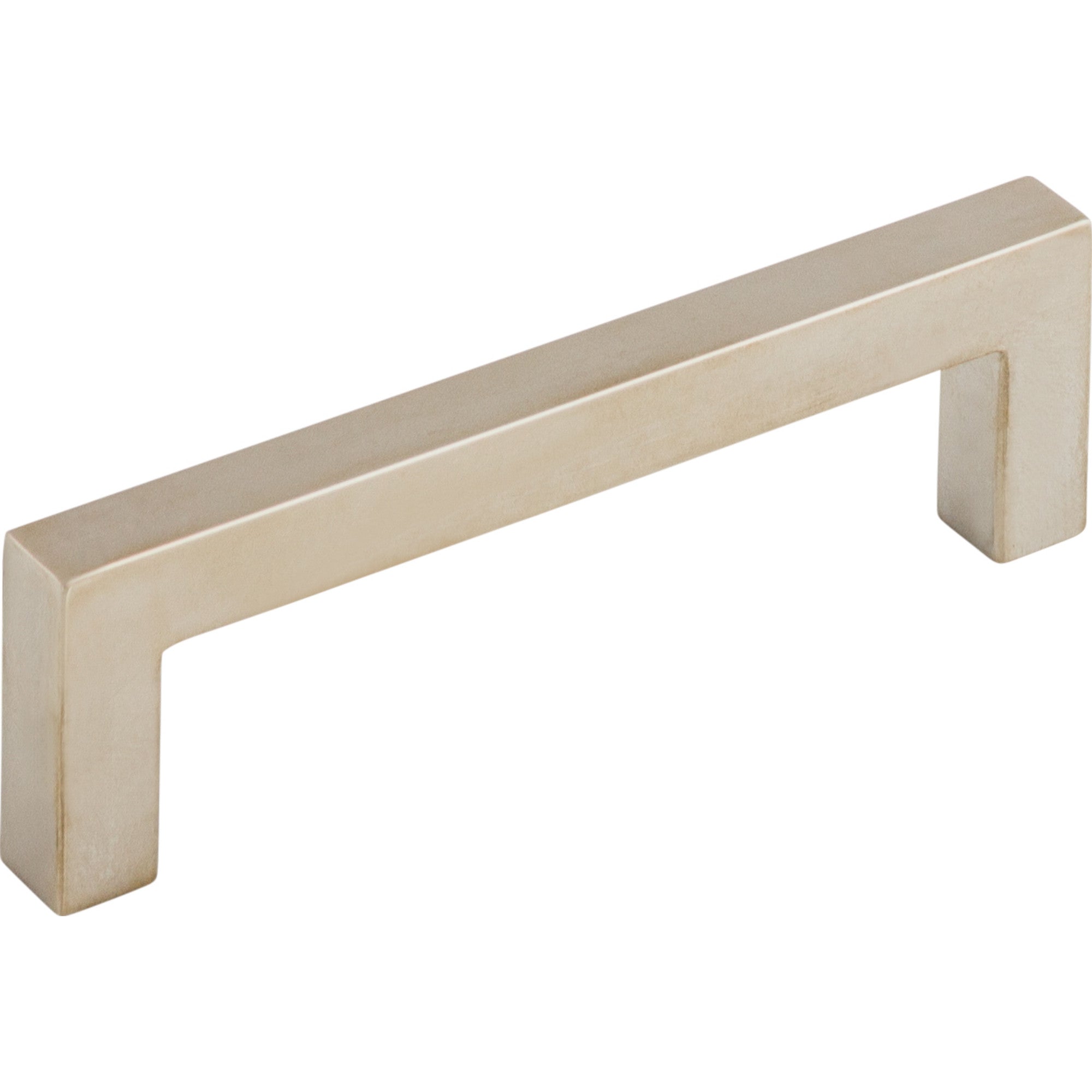 Worldwide Flooring Design Center Square Bar Pull 3 3/4 Inch (c-c) Polished Nickel Square Bar Pull 3 3/4 Inch (c-c) Polished Nickel Top Knobs Decorative Hardware