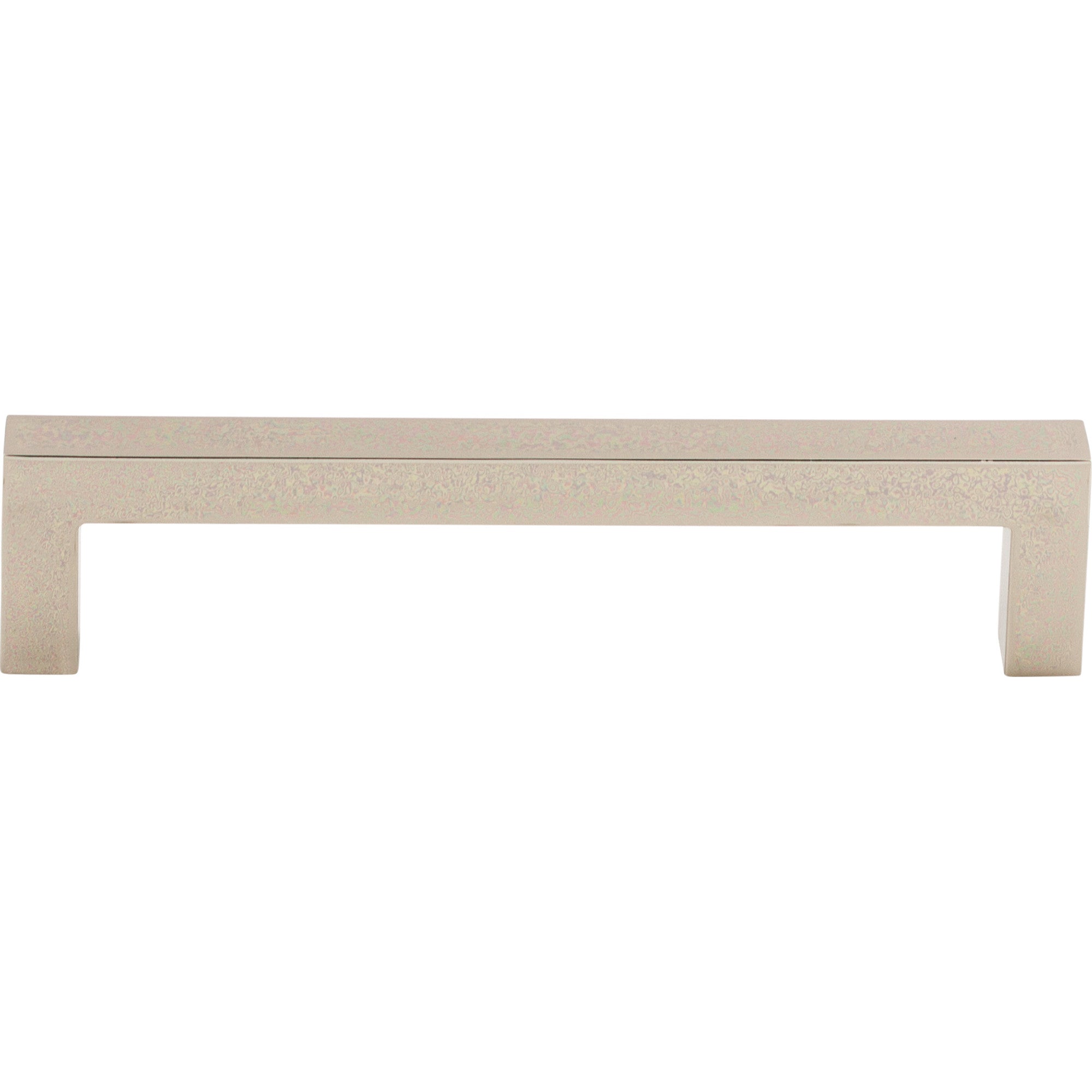 Worldwide Flooring Design Center Square Bar Pull 5 1/16 Inch (c-c) Polished Nickel Square Bar Pull 5 1/16 Inch (c-c) Polished Nickel Top Knobs Decorative Hardware