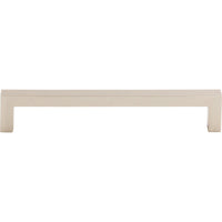 Worldwide Flooring Design Center Square Bar Pull 6 5/16 Inch (c-c) Polished Nickel Square Bar Pull 6 5/16 Inch (c-c) Polished Nickel Top Knobs Decorative Hardware