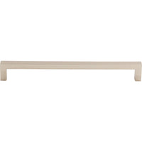 Worldwide Flooring Design Center Square Bar Pull 8 13/16 Inch (c-c) Polished Nickel Square Bar Pull 8 13/16 Inch (c-c) Polished Nickel Top Knobs Decorative Hardware