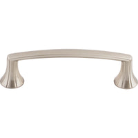 Worldwide Flooring Design Center Rue Pull 3 3/4 Inch (c-c) Brushed Satin Nickel Rue Pull 3 3/4 Inch (c-c) Brushed Satin Nickel Top Knobs Decorative Hardware