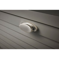 Worldwide Flooring Design Center Dakota Cup Pull 2 9/16 Inch (c-c) Polished Nickel Dakota Cup Pull 2 9/16 Inch (c-c) Polished Nickel Top Knobs Decorative Hardware