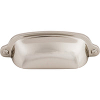 Worldwide Flooring Design Center Charlotte Cup Pull 2 9/16 Inch (c-c) Polished Nickel Charlotte Cup Pull 2 9/16 Inch (c-c) Polished Nickel Top Knobs Decorative Hardware