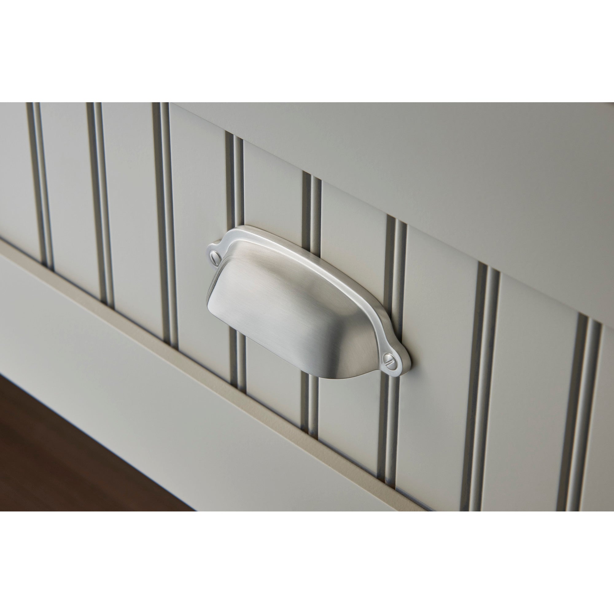 Worldwide Flooring Design Center Charlotte Cup Pull 2 9/16 Inch (c-c) Polished Nickel Charlotte Cup Pull 2 9/16 Inch (c-c) Polished Nickel Top Knobs Decorative Hardware