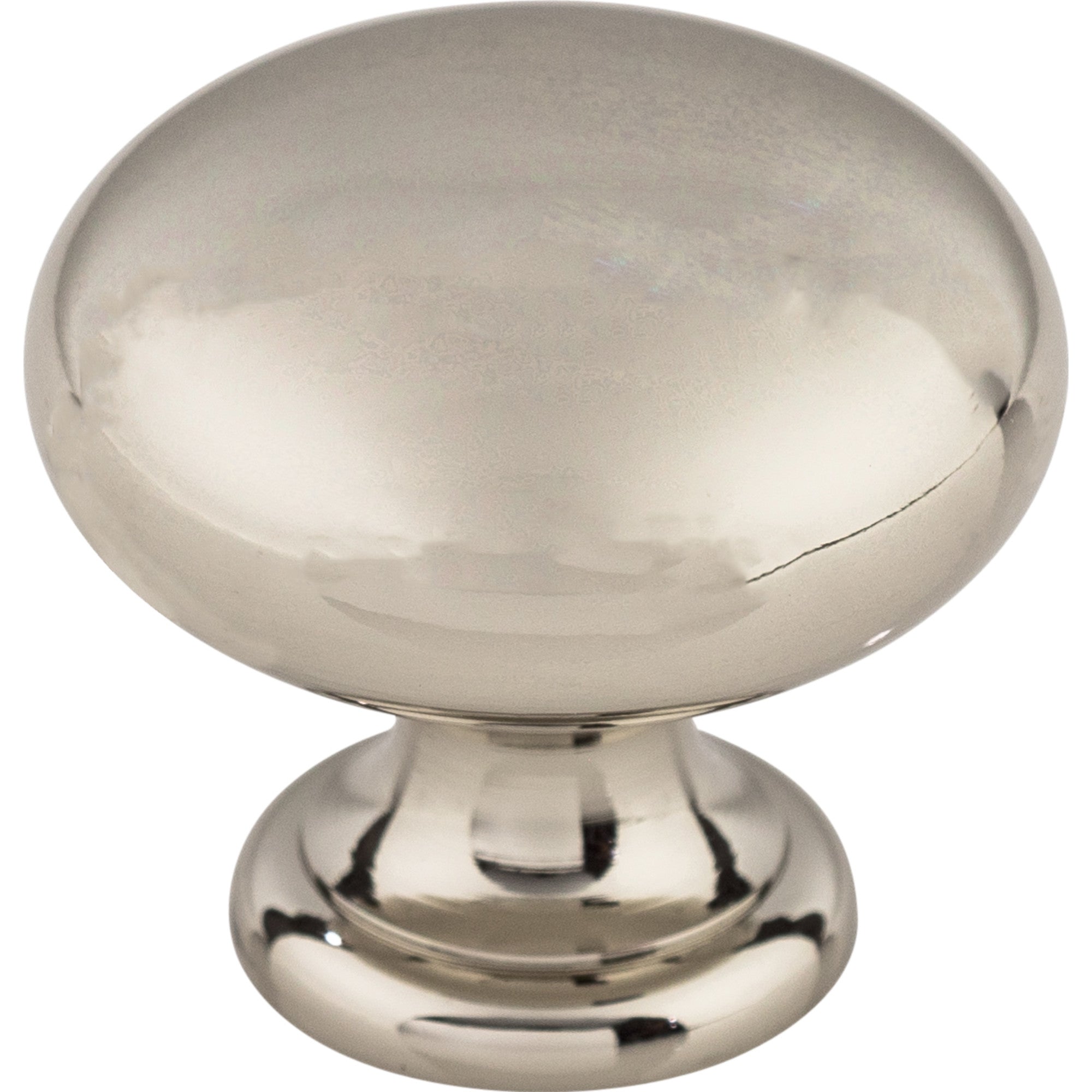 Worldwide Flooring Design Center Mushroom Knob 1 1/4 Inch Polished Nickel Mushroom Knob 1 1/4 Inch Polished Nickel Top Knobs Decorative Hardware