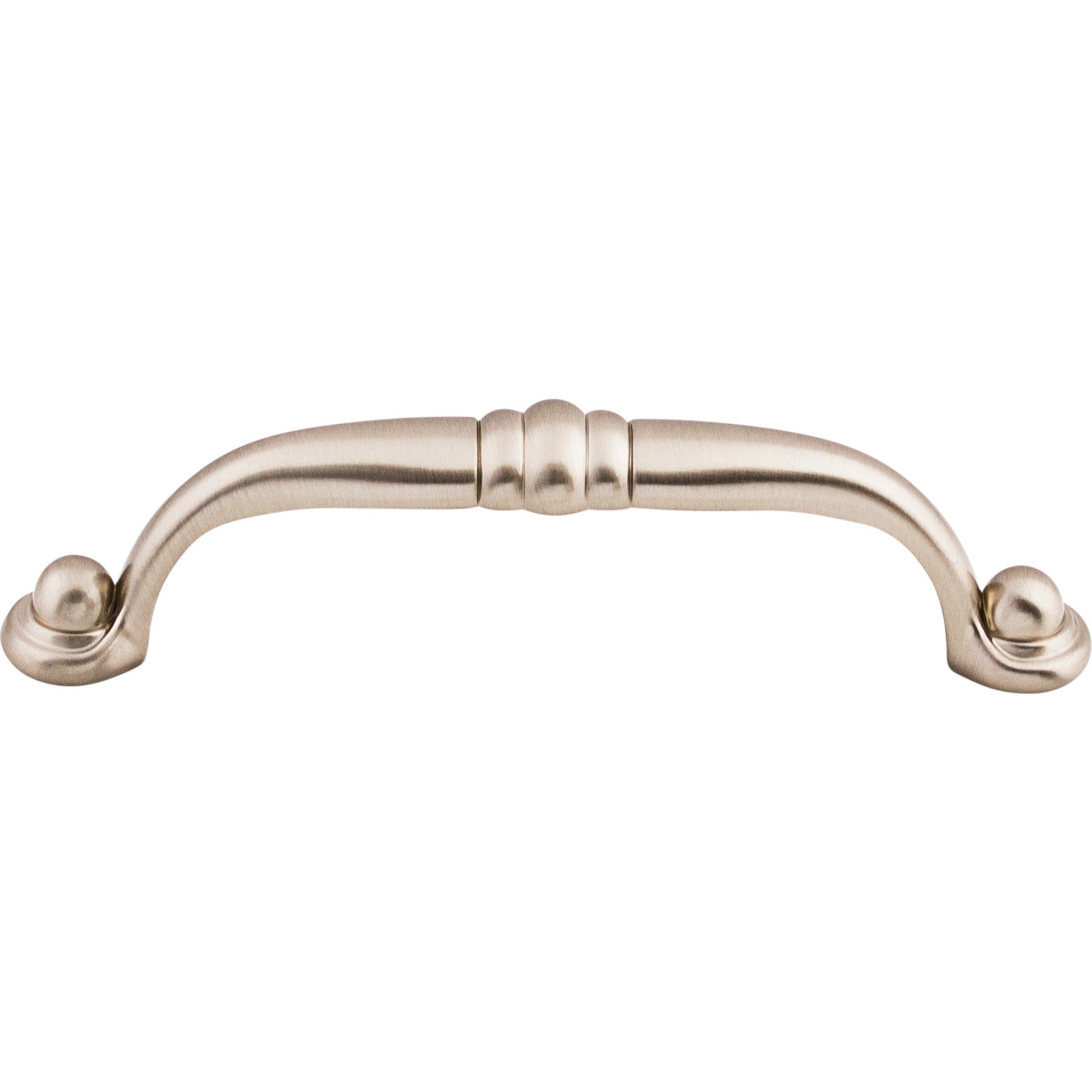 Worldwide Flooring Design Center Voss Pull 3 3/4 Inch (c-c) Brushed Satin Nickel Voss Pull 3 3/4 Inch (c-c) Brushed Satin Nickel Top Knobs Decorative Hardware