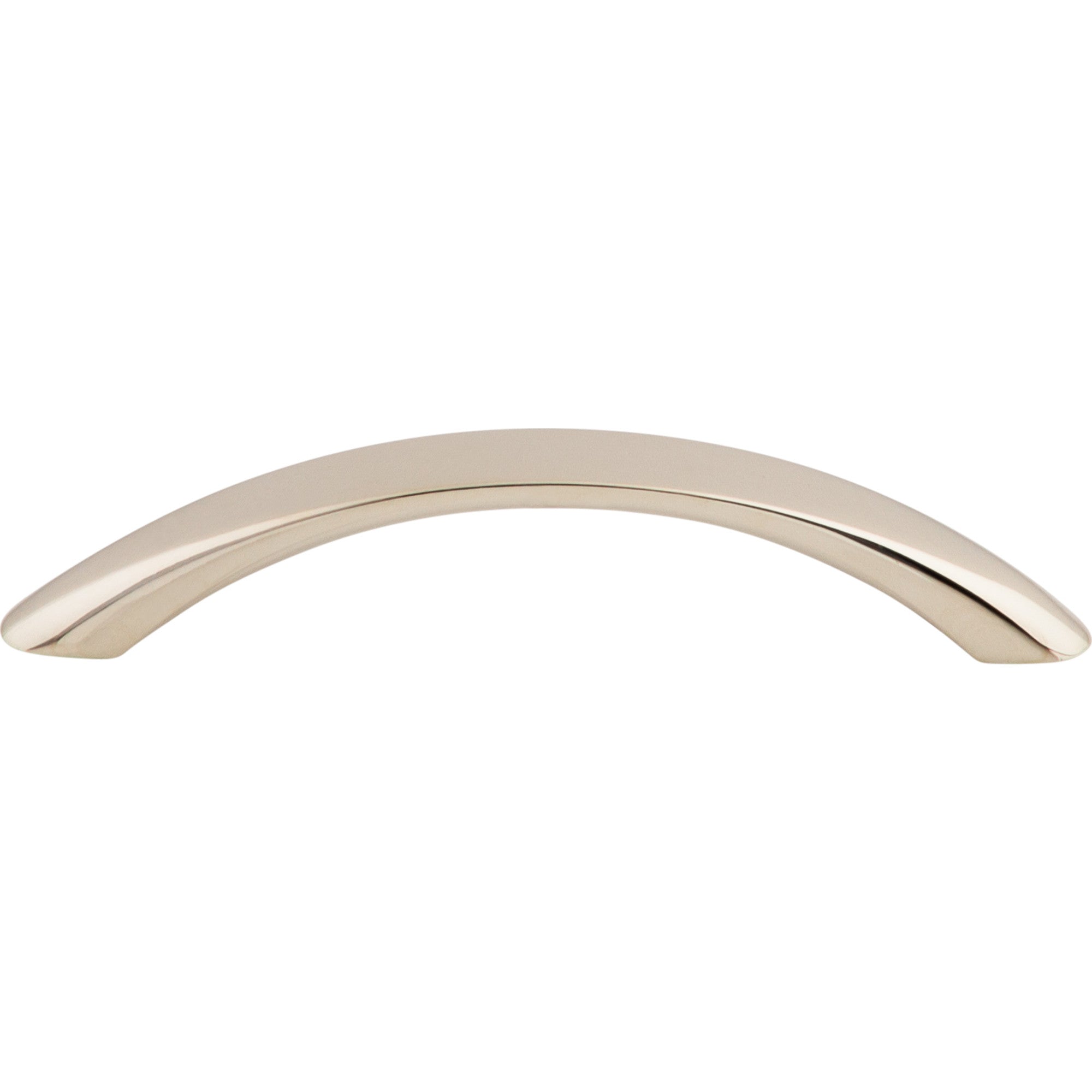 Worldwide Flooring Design Center Nouveau Bow Pull 3 3/4 Inch (c-c) Polished Nickel Nouveau Bow Pull 3 3/4 Inch (c-c) Polished Nickel Top Knobs Decorative Hardware