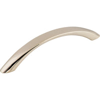 Worldwide Flooring Design Center Nouveau Bow Pull 3 3/4 Inch (c-c) Polished Nickel Nouveau Bow Pull 3 3/4 Inch (c-c) Polished Nickel Top Knobs Decorative Hardware