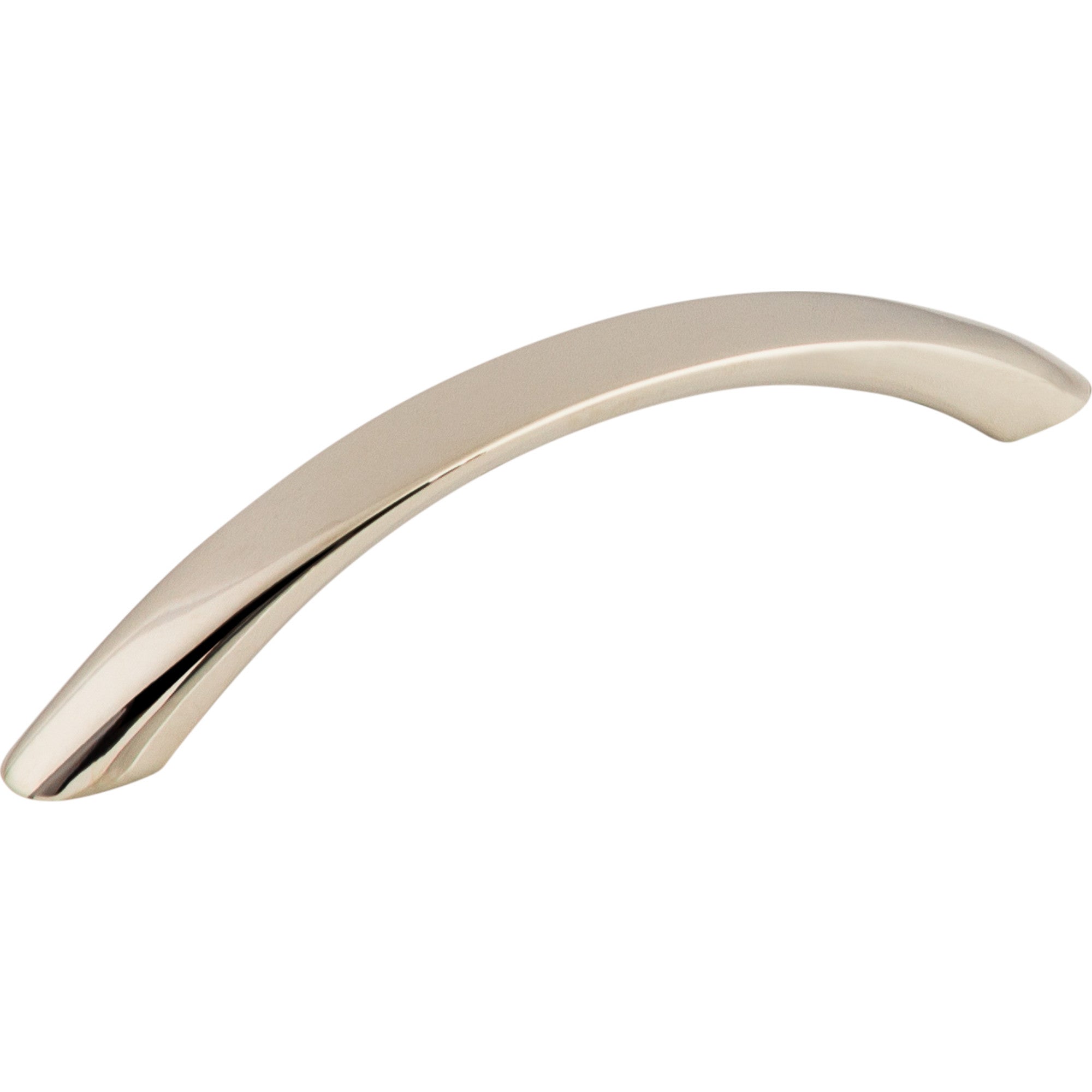 Worldwide Flooring Design Center Nouveau Bow Pull 3 3/4 Inch (c-c) Polished Nickel Nouveau Bow Pull 3 3/4 Inch (c-c) Polished Nickel Top Knobs Decorative Hardware