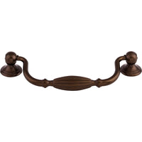 Worldwide Flooring Design Center Tuscany Drop Pull 5 1/16 Inch (c-c) Oil Rubbed Bronze Tuscany Drop Pull 5 1/16 Inch (c-c) Oil Rubbed Bronze Top Knobs Decorative Hardware